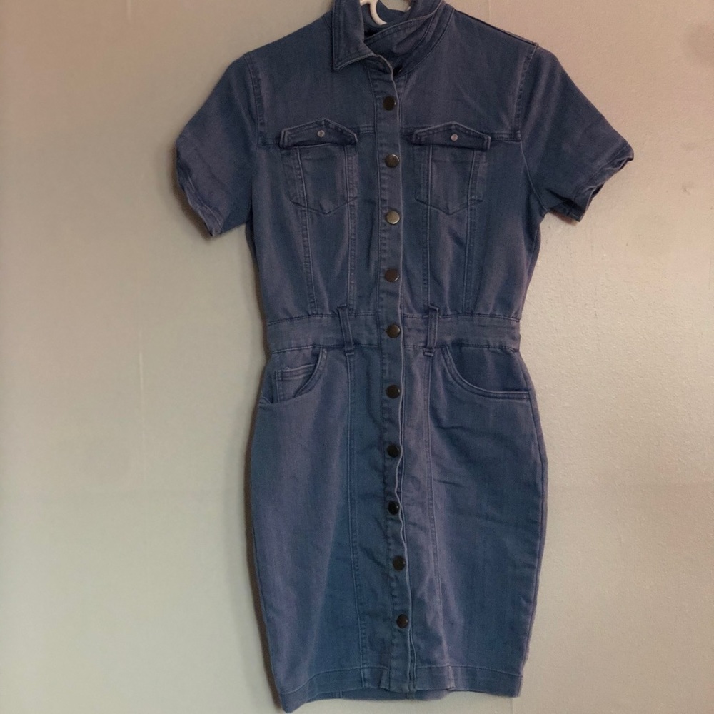 Denim dress